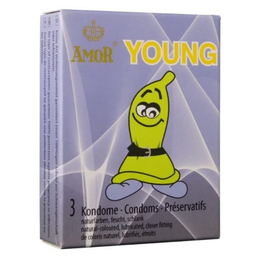  AMOR YOUNG / 3 pcs content Condom