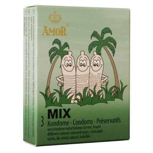  AMOR MIX / 3 pcs content Condom