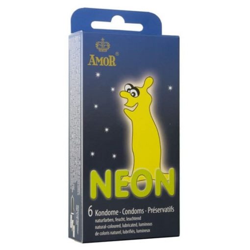  AMOR NEON / 6 pcs content Condom