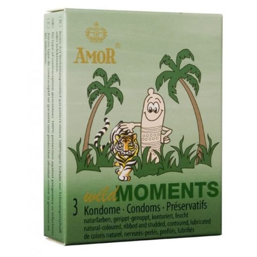 AMOR Wild Moments / 3 pcs content Condom