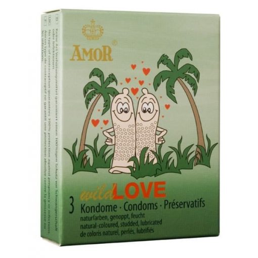  AMOR Wild Love / 3 pcs content Condom