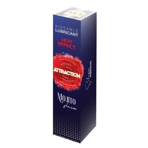 LUBRICANT ATTRACTION HEAT MOJITO 50 ML Water-based lubricant