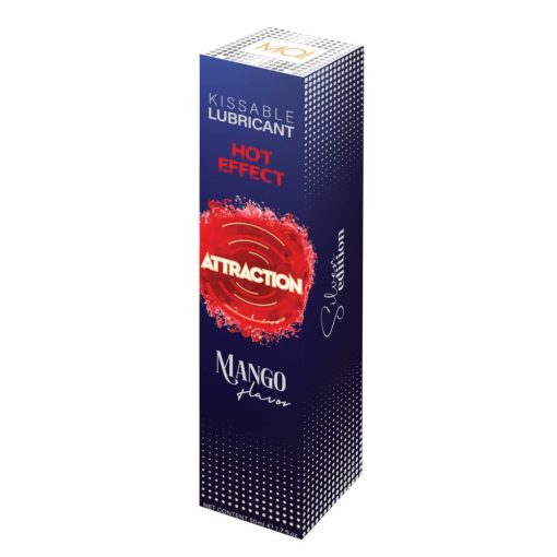  LUBRICANT ATTRACTION HEAT MANGO 50 ML Water-based lubricant