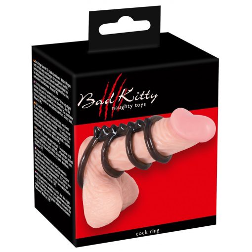  Bad Kitty TPE Cockring Penis Ring/Cuff