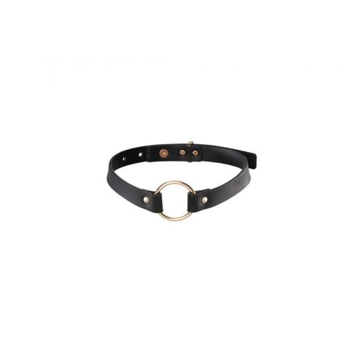  Maze Single Choker Black Collar/leash