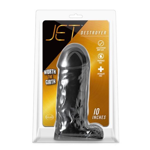  JET DESTROYER CARBON METALLIC BLACK Dildo