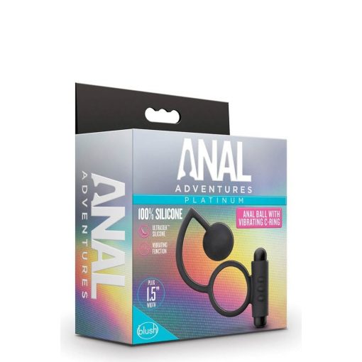  ANAL ADVENTURES ANAL BALL WITH C-RING Butt plug