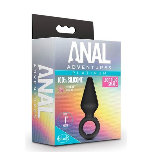  ANAL ADVENTURES LOOP PLUG - SMALL Butt plug