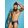  C4M-Desire Jockstrap-BlueLeatherette-M Men's clothing