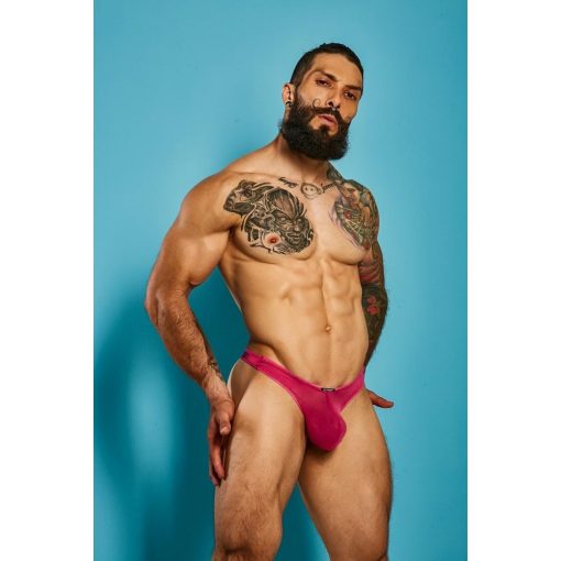  C4M Pouch Enhancing Thong-Fuchsia-M Men's Clothing