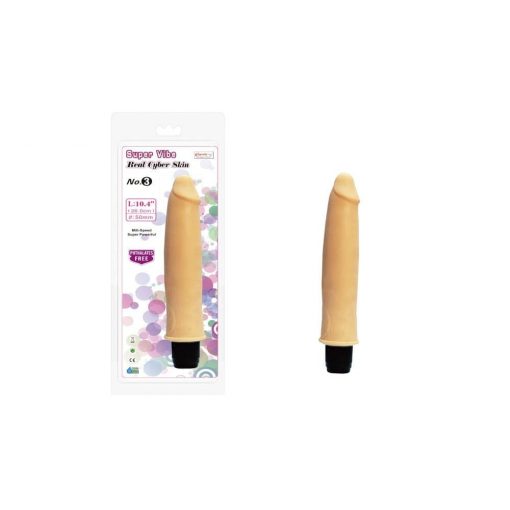  Charmly Super Vibe Real Cyber Skin No. 3. Realistic vibrator