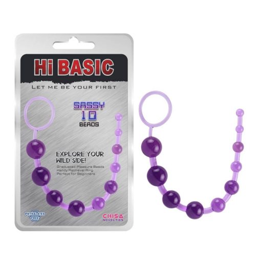  Sassy Anal Beads Purple Beads