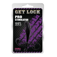  Get Lock Pro Stimulator Black Prostate Massager