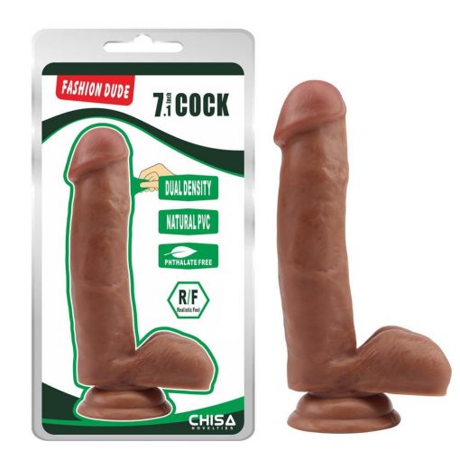  Fashion Dude 7.1 inch Cock Latin Dildo