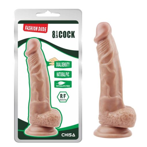  Fashion Dude 8.5 inch Cock Flesh Dildo