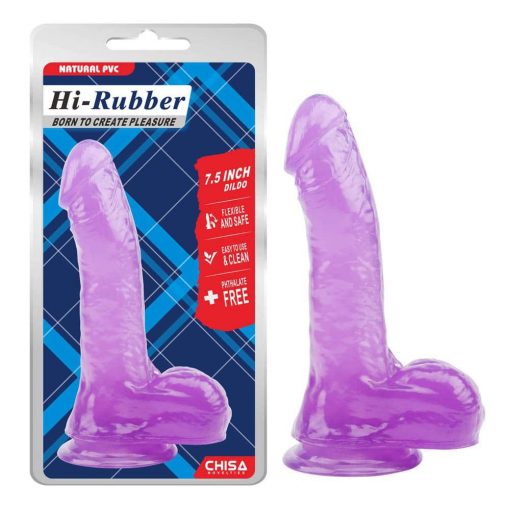  7.5 Inch Dildo-Purple Dildo