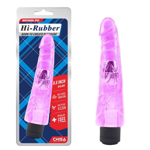  8.8 Inch Dildo-Purple Realistic vibrator