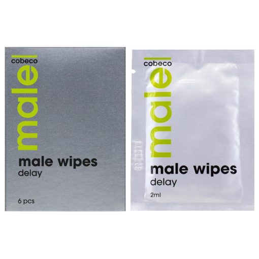  MALE Cobeco Wipes Delay (6x2.5ml) (en/de/fr/es/it/nl) Delay product