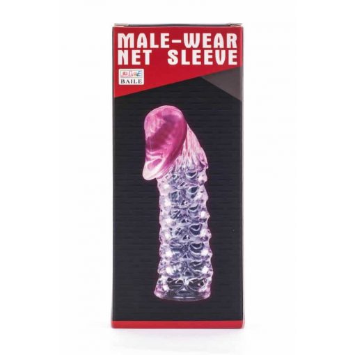  Male-Wear Penis Sleeve Pink Penis Sleeve/Extender