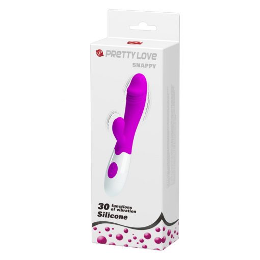  Pretty Love Snappy Purple Nonfigurative Vibrator