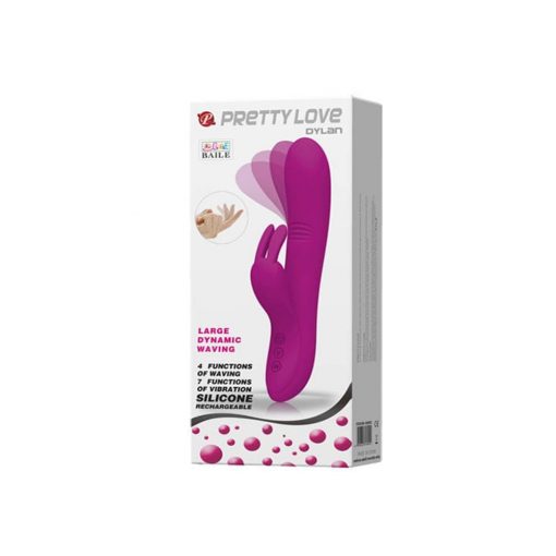  Pretty Love Dylan Purple Nonfigurative Vibrator