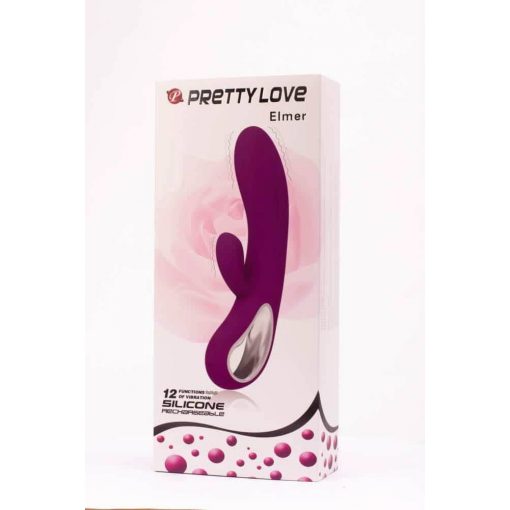  Pretty Love Elmer Purple Nonfigurative Vibrator