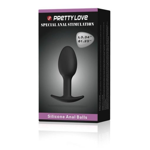  Pretty Love Heavy Balls Silicone Butt Plug 1 Butt plug