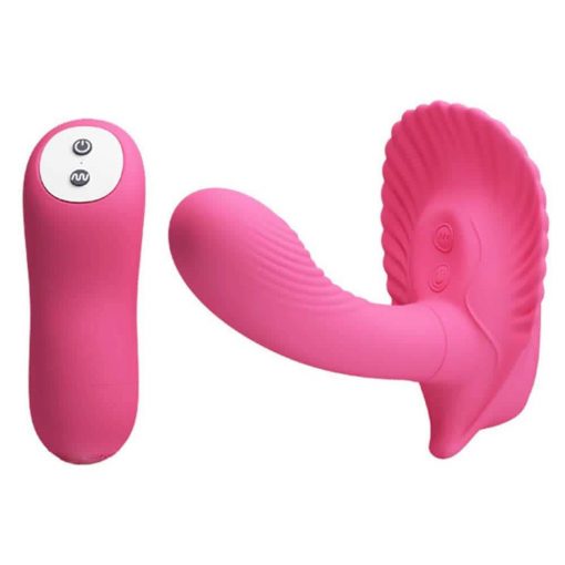  Pretty Love Shell Stimulator with Remote Control Nonfigurative Vibrator