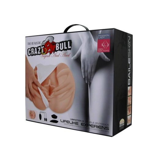  Crazy Bull Men's Masturbator with bullet Flesh 1 Male masturbator