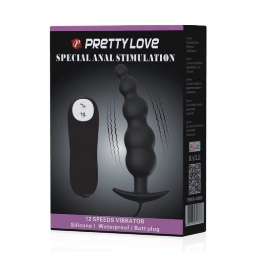  Pretty Love Special Vibrating Anal Stimulation 2 Butt Plug