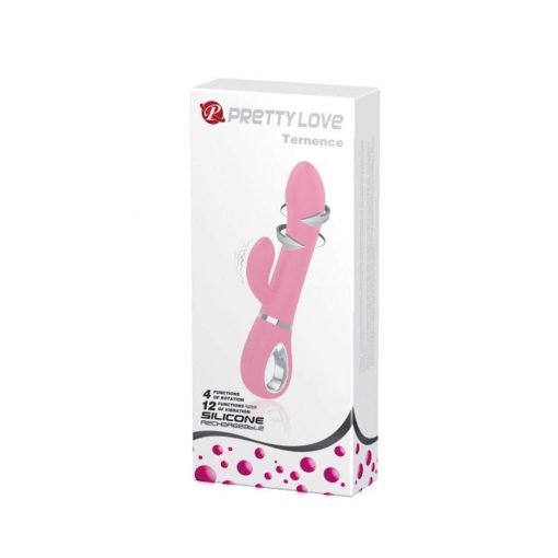  Pretty Love Ternence Pink Nonfigurative Vibrator