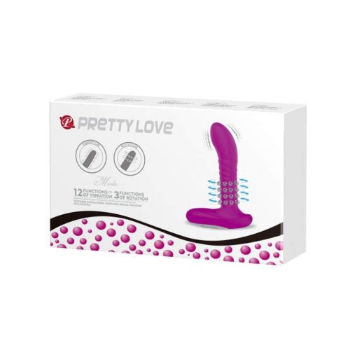  Pretty Love Merlin Purple Prostate massager