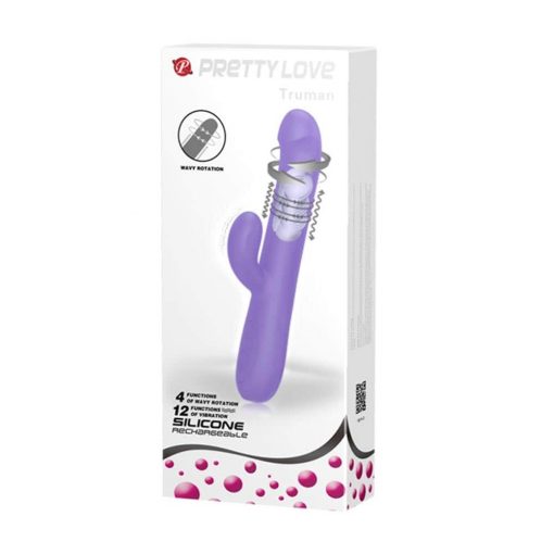  Pretty Love Truman Purple Nonfigurative Vibrator