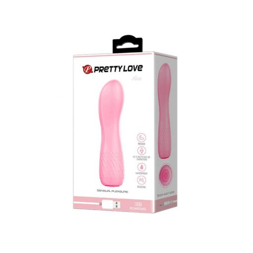  Pretty Love Alice Baby Pink Vibrator