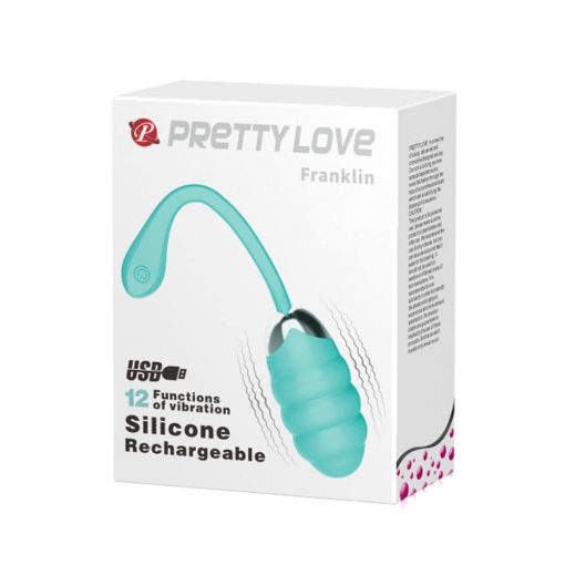  Pretty Love Franklin Turquoise Vibrator