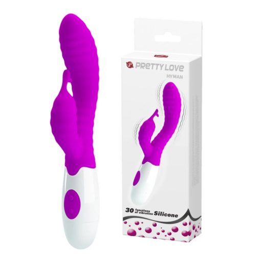 Pretty Love Hyman Purple Nonfigurative Vibrator