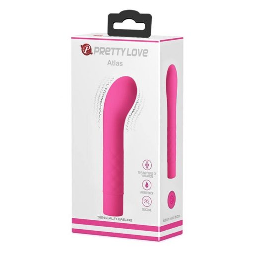  Pretty Love Atlas Pink Nonfigurative Vibrator