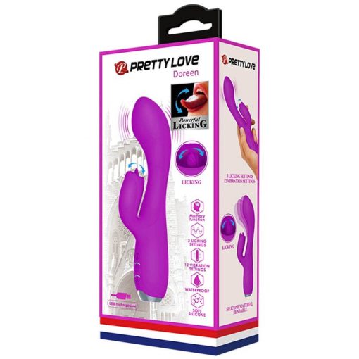 Pretty Love Doreen Purple 2 Nonfigurative Vibrator