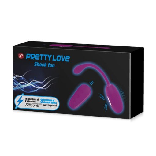  Pretty Love Shock Fun Purple Vibrator