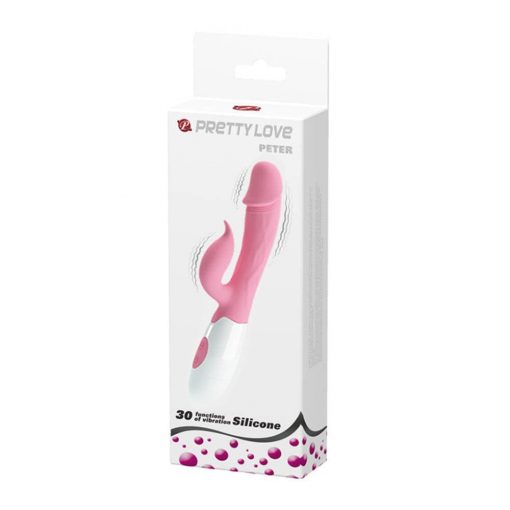  Pretty Love Peter Baby Pink Nonfigurative Vibrator