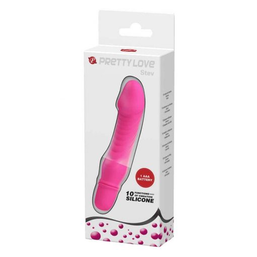  Pretty Love Stev Pink Nonfigurative Vibrator