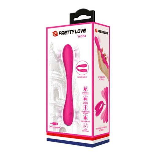  Pretty Love Yedda Pink Nonfigurative Vibrator