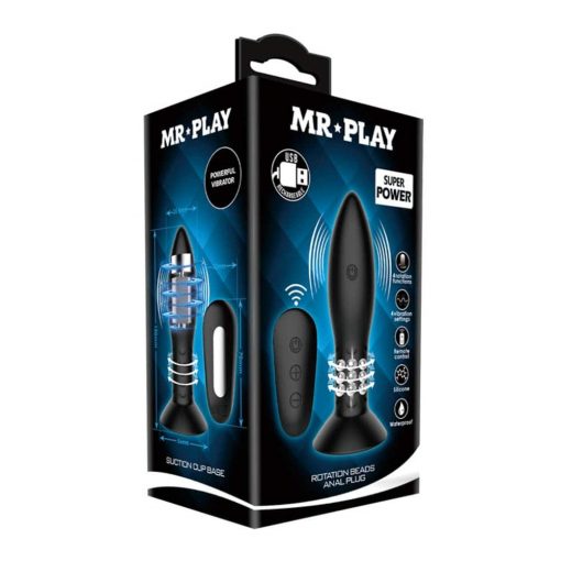  Mr. Play Rotation Beads Anal Plug Butt plug