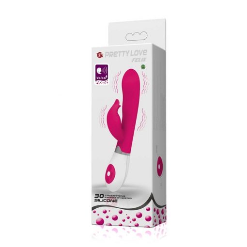  Pretty Love Felix Pink Nonfigurative Vibrator