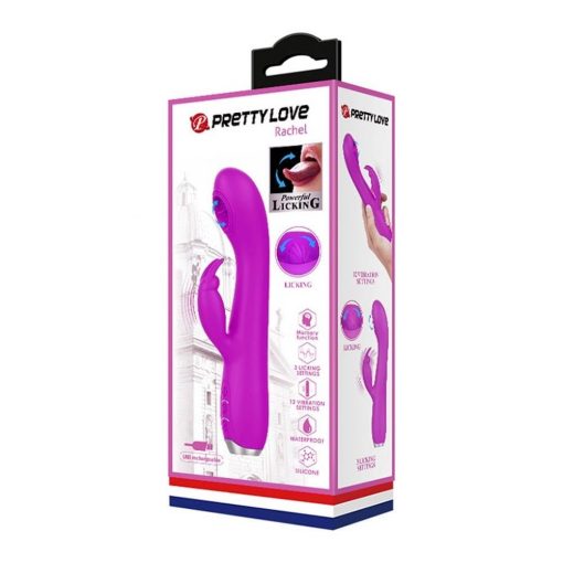  Pretty Love Rachel Purple Nonfigurative Vibrator