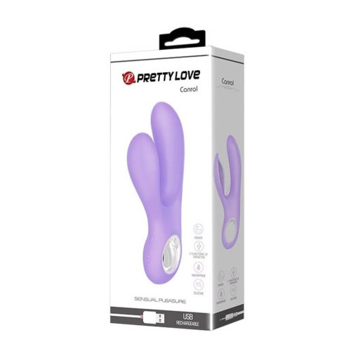  Pretty Love Canrol Purple Nonfigurative Vibrator