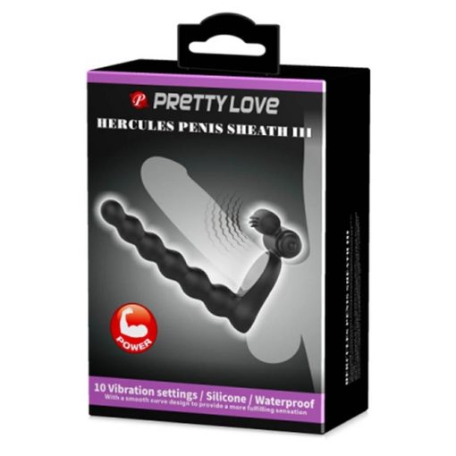  Pretty Love Hercules Penis Sheath III Penis Ring/Cuff