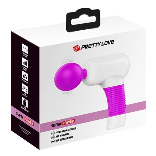  Pretty Love Magic Gun Purple Massager