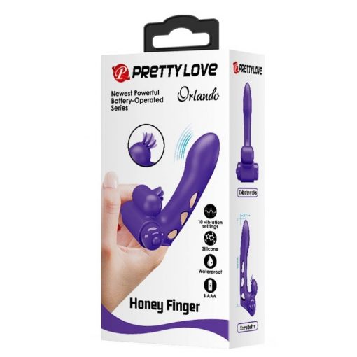  Pretty Love Orlando Purple Finger Ring