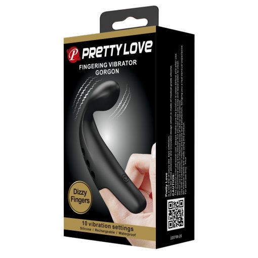  Pretty Love Gorgon Fingering Vibrator Purple Fingering